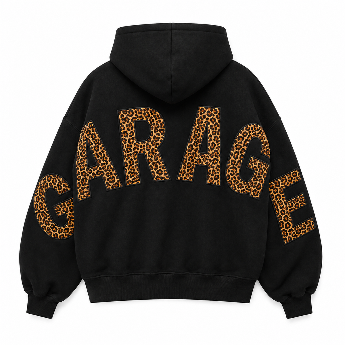 Leopard Letter UltraFleece Hoodie