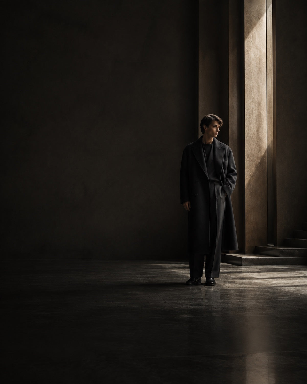 Original Meridian fashion campaign composed for mobile